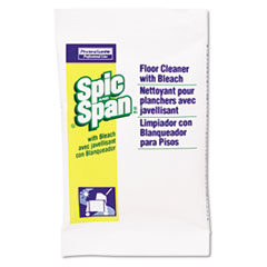 Spic and Span Bleach Floor Cleaner Packets, 2.2 oz. Packets, 45/Carton