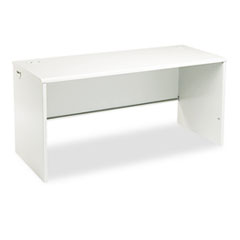 HON 38000 Series Desk Shell, 60w x 24d x 29-1/2h, Light Gray/Light Gray