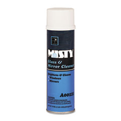 Misty Glass & Mirror Cleaner w/Ammonia, 19 oz. Aerosol