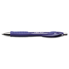 BIC Pro+ Ballpoint Retractable Pen, Blue Ink, Medium, Dozen