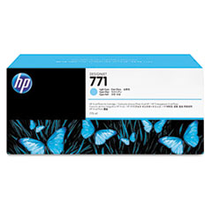 HP CE042A (HP 771) Ink Cartridge, 775 mL, Light Cyan