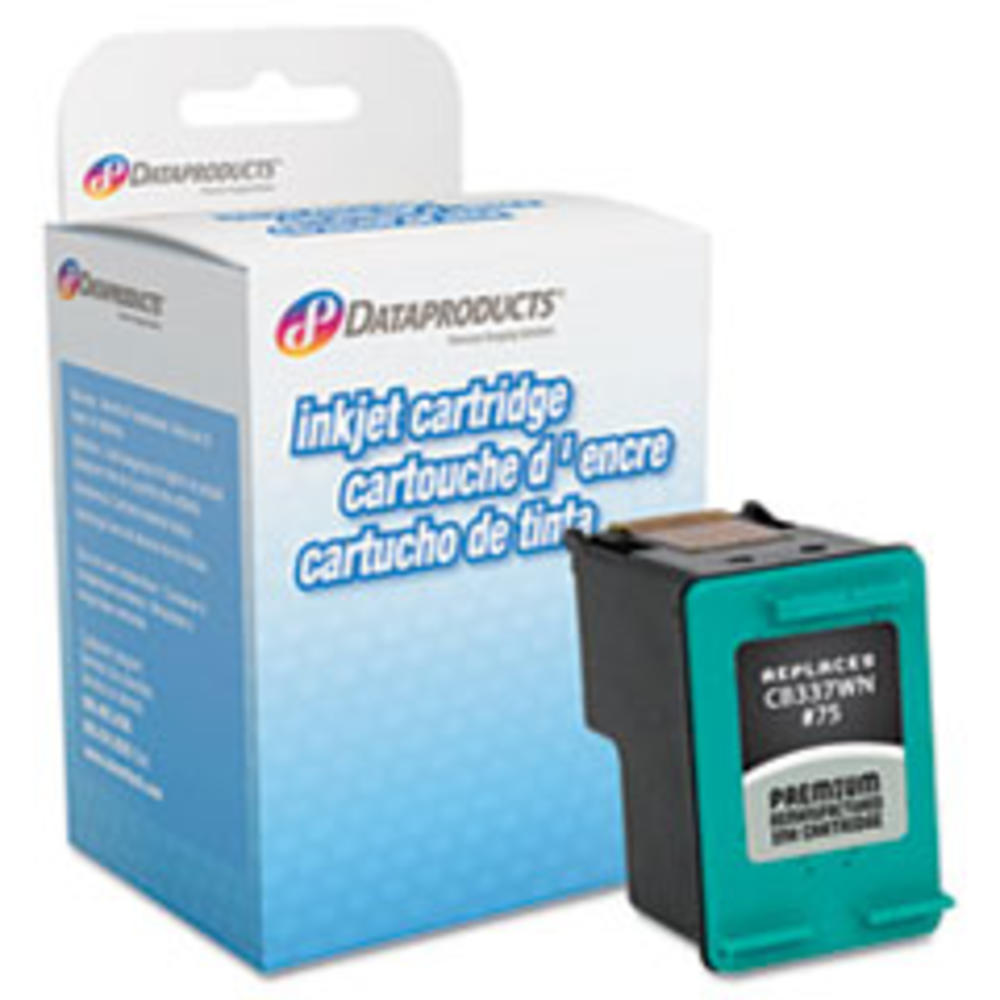 Dataproducts DPC75CLR Remanufactured High-Yield Ink, 170 Page-Yield, Tri-Color