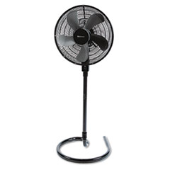 Holmes Hasf1515 16 Three Speed Adjustable Oscillating Floor Fan Metal And Plastic B