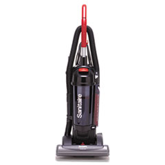 Electrolux Sanitaire True HEPA Commercial Bagless/Cyclonic Upright Vacuum, Red