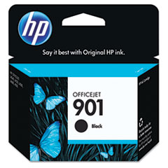 HP CC653AN (HP 901) Ink Cartridge, 200 Page-Yield, Black
