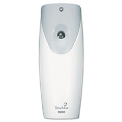 TimeMist 9000 Shot Metered Dispenser, Aerosol, 3-1/2w x 3-1/2d x 9-1/4h, White/