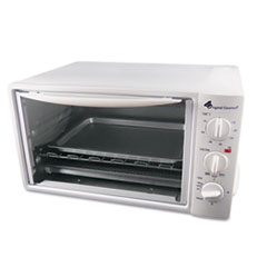 MotivationUSA * Multi-Function Toaster Oven with Multi-Use Pan, 15 x 10 x 8, White