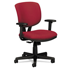 MotivationUSA * Volt Series Task Chair with Synchro-Tilt, Crimson Fabric