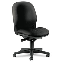MotivationUSA * Sensible Seating High-Back Pneumatic Swivel Chair, Black
