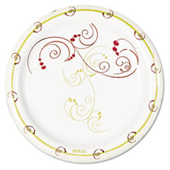 MotivationUSA * Symphony Paper Dinnerware, Mediumweight Plate, 6", Tan, 1000 per Carto