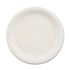 MotivationUSA * Paper Dinnerware, Shallow Plate, 9" Diameter, White, 500/Carton