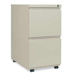 MotivationUSA * Two-Drawer Mobile Pedestal File With Full-Length Pull, 14-7/8w x 23-1/