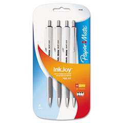 MotivationUSA * InkJoy 700RT Ballpoint Pen, 1.0 mm, Assorted Ink Colors, 4 per Pack