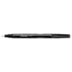MotivationUSA * Plastic Point Stick Permanent Water Resistant Pen, Black Ink, Medium,