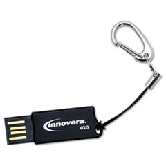 MotivationUSA * COB Flash Drive, 4 GB, USB 2.0, Black