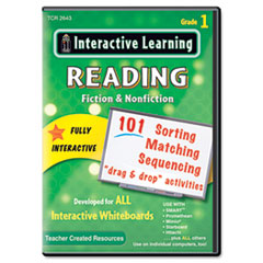 MotivationUSA * Interactive Learning Software: Reading Fiction and Nonfiction, Grade 1