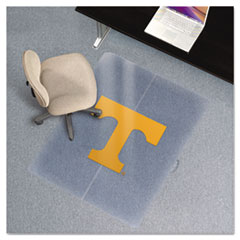 MotivationUSA Collegiate Chair Mat for Low Pile Carpet, 48 x 36, Tennessee Volunteers