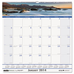 House of Doolittle Coastlines Monthly Wall Calendar, 12 x 12, 2014