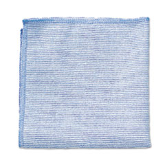 Rubbermaid Microfiber Cleaning Cloths, 12 x 12, Blue