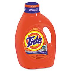 Tide HE Laundry Detergent, Liquid, Original, 100oz Bottle, 4/Carton
