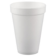 COU ** Conex Flush Fill Foam Cups, Hot /Cold, 10oz, White, 40/Bag