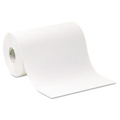COU ** Hardwound Roll Paper Towel, Nonperforated, 9" x 500 ft, White, 6/Carton