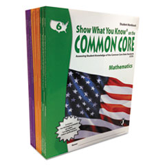 COU Common Core Assessment Reference Kit, Math/Reading, Grades 6-8, 1136 Pages