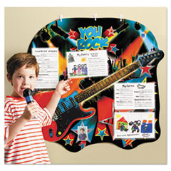 Educational Insights You Rock Hall of Fame Student Chart, 5 Pockets, Multicolor, 31 1/4 x 29 1/4,