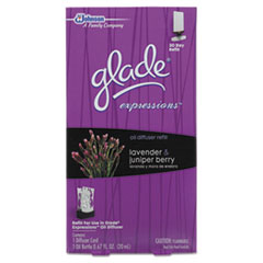 Glade Expressions Oil Diffuser Refill, Lavender & Juniper Berry, .67oz