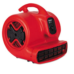 Electrolux * Commercial Three-Speed Air Mover, 1/2 hp Motor, 20 Ibs, Red/Black