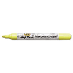 COU - Magic Marker Brand Window Markers, Bullet, Yellow/Pink, 2/Pk