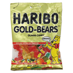 COU - Gummi Candy, Gummi Bears, Original Assortment, 5oz Bag, 12/Carton