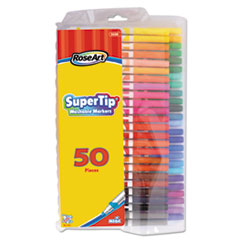 COU - Supertip Washable Markers, 50 Assorted Colors, 50/Set