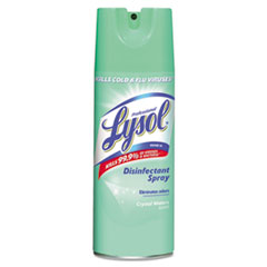 MotivationUSA Disinfectant Spray, Crystal Waters, 12.5 oz Aerosol, 12 Cans/Carton
