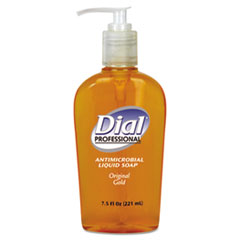 COU ** Liquid Gold Antimicrobial Soap, Floral Fragrance, 7.5 oz Pump Bottle,