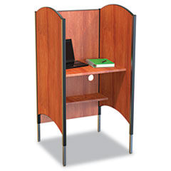 COU ** Height-Adjustable Carrel, Laminate, 31w x 30d x 57-1/2 to 69-1/2h, Che
