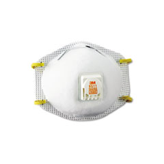 COU ** Particulate Respirator w/Cool Flow Exhalation Valve, 10 Masks/Box