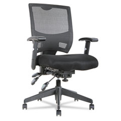 COU ** Epoch Series High Performance Multifunction Chair, Mesh Back/Seat, Bla