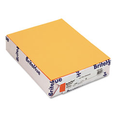 COU ** BriteHue Multipurpose Colored Paper, 24lb, 8-1/2 x 11, Ultra Orange, 5