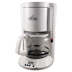 COU ** Home/Office 12-Cup Coffee Maker, White
