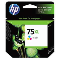 COU ** CB338WN (HP 75XL) Ink, 520 Page-Yield, Tri-Color