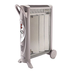 COU ** Micathermic Element 1500W Console Heater, 6w x 26-3/8d x 21-1/4h