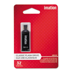 COU ** Classic USB Flash Drive, 32GB, Black