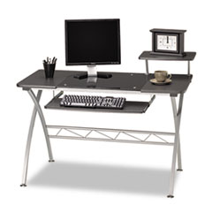 COU ** Eastwinds Vision Computer Desk, 47w x 27d x 34h, Anthracite with Black