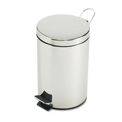 COU ** Medi-Can, Round, Steel, 3 1/2 gal, Stainless Steel