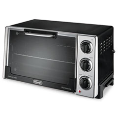 COU ** Convection Oven w/Rotisserie, 12.5-Liter, 0.5 cu. ft., Black