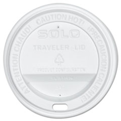 COU ** Traveler Drink-Thru Lid, White, 300/Carton