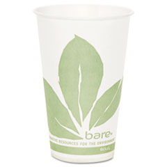 COU ** Paper Cold Cup, Bare Design, 12 oz, 100/Pack