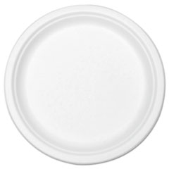 COU ** Compostable Tableware, 10" Plate, White, 300/Carton