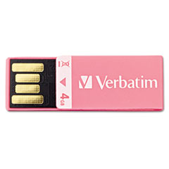 COU ** Clip-It USB Flash Drive, 4G, Pink